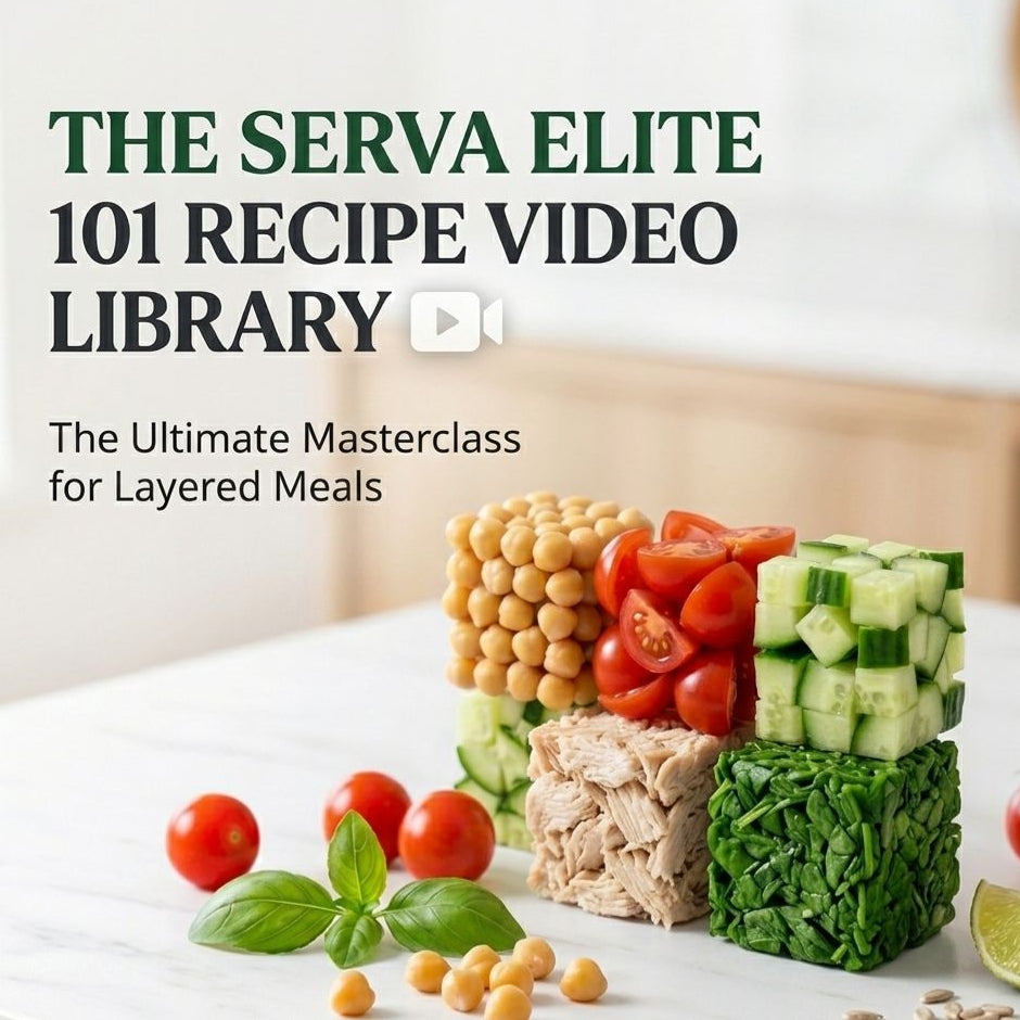 The Serva Elite: 101-Recipe Video Library